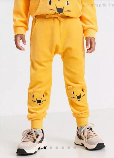 Velurovy lindex kompletik vel.98, lindex,98