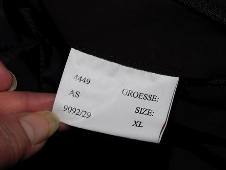 Luxusna panska bunda s odonimatelnou vestou, xl