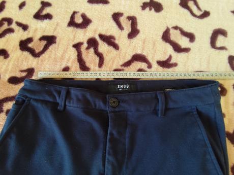 Pánske elegantné úzke nohavice vel.m, zn.smog, mäk, m