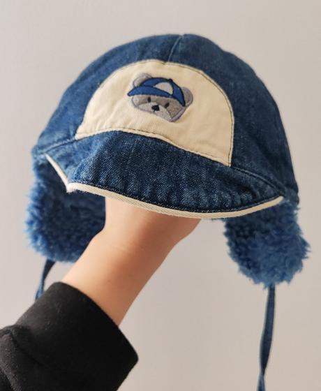 Zimná riflová čiapočka so šiltom, 86