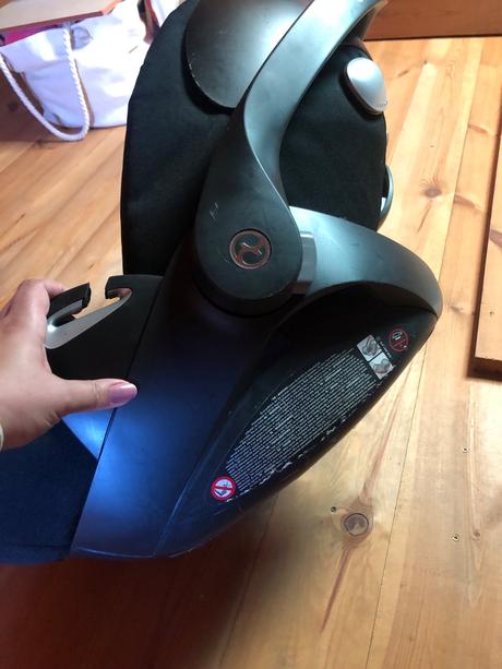 Cybex cloud q platinum so základnou isofix, cybex