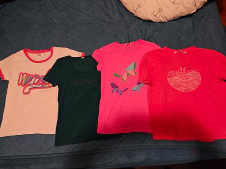 Balík tričiek, top stav, aj značkové, 164