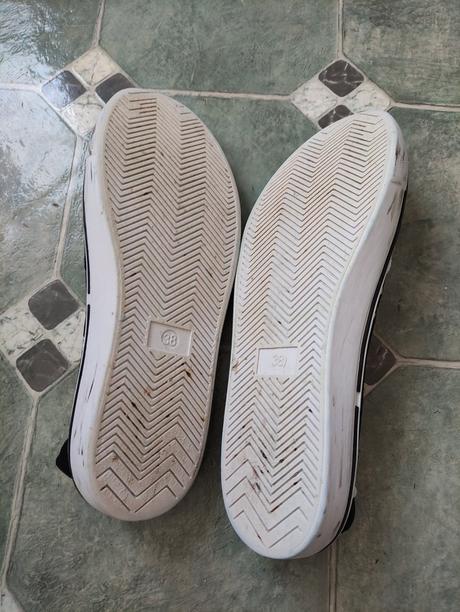 Plátenky- papuče, 38