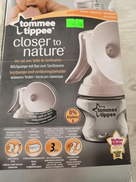 Odsávačka na mlieko tommee tippee,