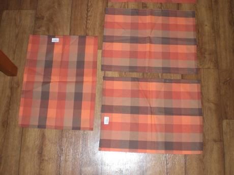 Bavlnené prestierania na stôl 4 ks,