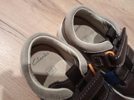 Clarks kožené sandálky sandále 25, clarks,25