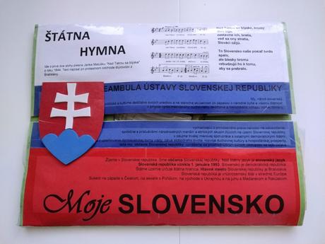 Moje slovensko, vlastivedná rozkladacia edukačná,