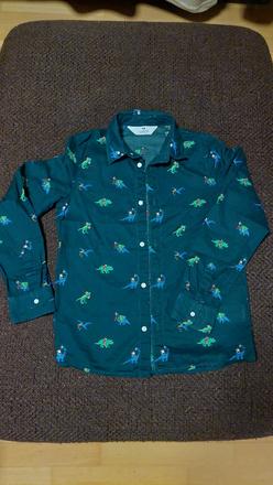 Košeľa s vianočným motívom, h&m,140