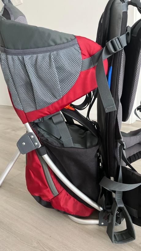 Turistiský nosič corazon panda červený, 