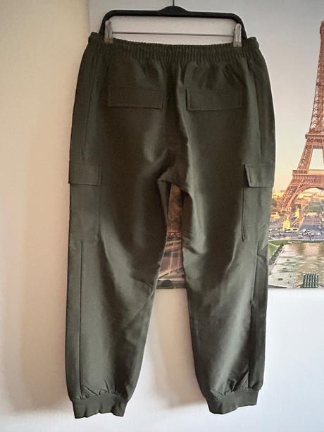 Pánske tmavé khaki nohavice zn.denim projekt č.l, l
