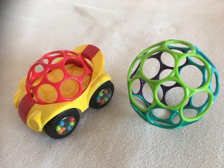 Prvé úchopové hračky,