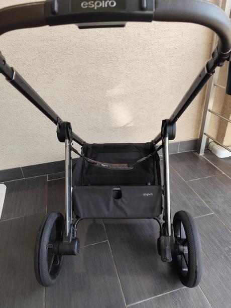 Espiro kočík kombinovaný miloo 08 pink love story, espiro