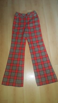 Kárované nohavice, s