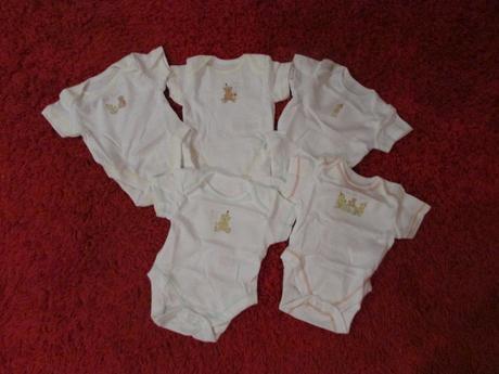 Sada krátkorukávových body 4,50eur, f&f,56