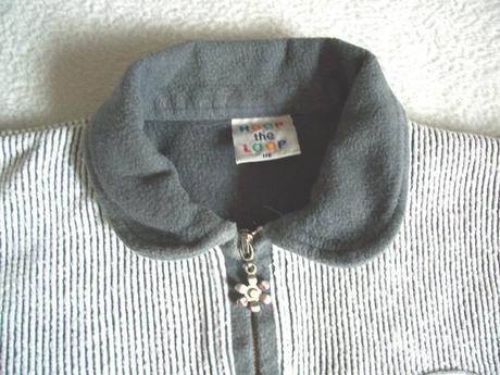 Hrubšia detská mikina na zips, 116