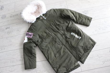 Zimná predĺžená bunda, zara,164