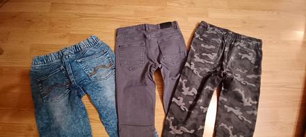 3z chlapcenske nohavice, h&m,152