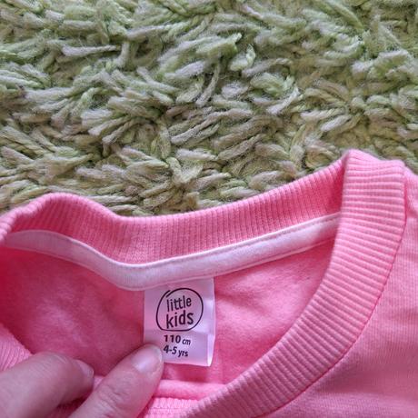 Nová dievčenská mikina, veľkosť 110cm little kids, 110