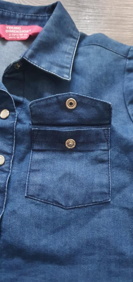 Riflová košeľa, young dimension,92