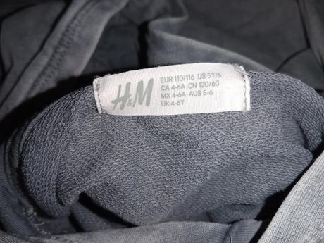 Mikina vo vypratom vzhľade, h&m,110