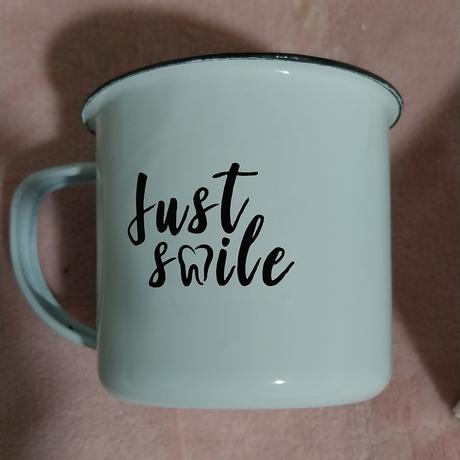 Plechový smaltovaný hrnček., 