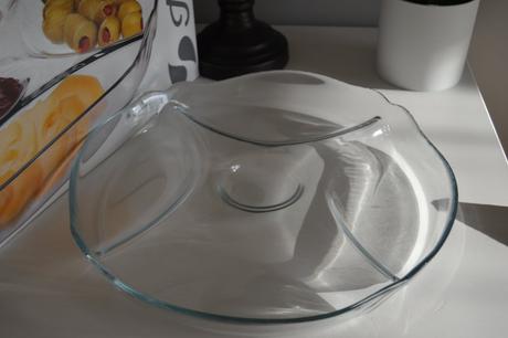 Servírovacia misa patisserie 30cm sklo,