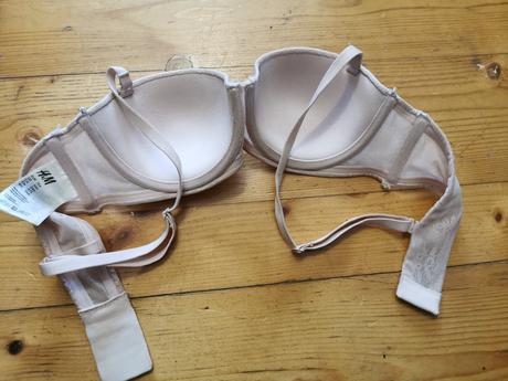 Telová balkonetka, h&m,75a