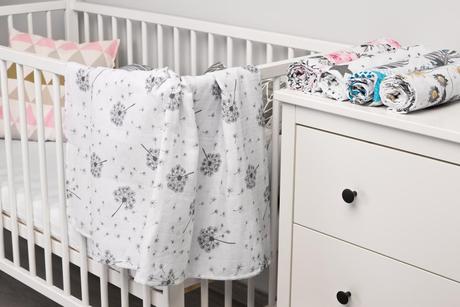 Sensillo mušelínová plienka púpava 120x120cm,