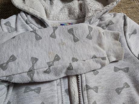 Zateplena mikina, lupilu,110