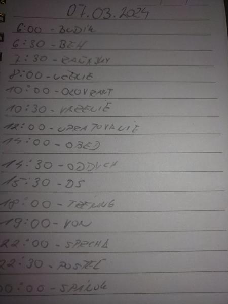 Je plánovanie mojej dcéry normálne?