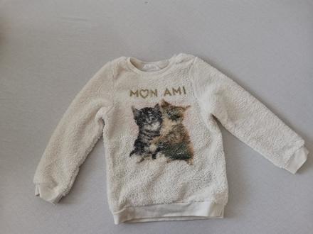 Mikinka teplá, h&m,110