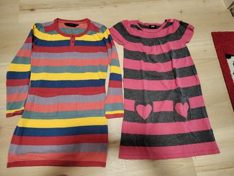 Teplejšie šaty, h&m,110