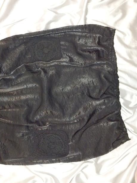 Luxusná čierna tunika, m