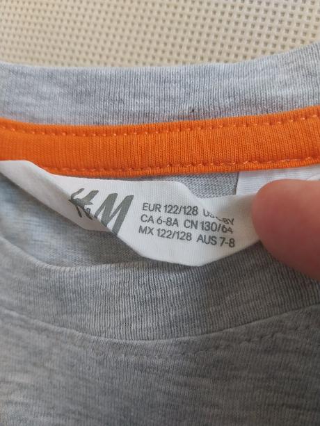 Tričko dino, h&m,122