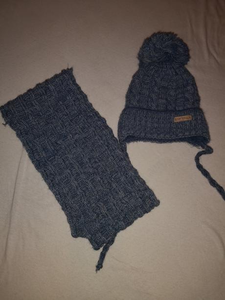 Zimná čiapka +šál, kids,80