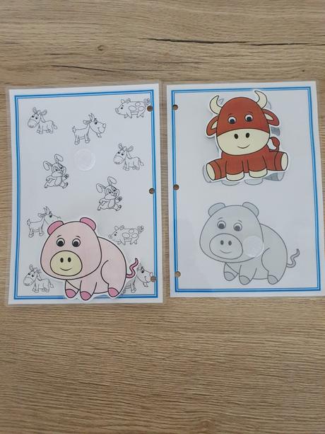 Pracovny zošit zvieratka od 1 roka, 