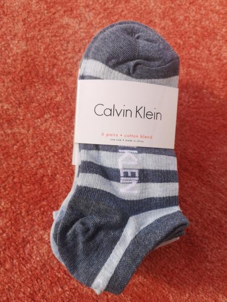 Calvin klein ponožky 6 párov, veľkosť 37-41, calvin klein,37 / 38 / 39 / 40 / 42