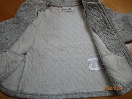 Flísová mikina kabatik coccodrillo-3xoblečená, coccodrillo,104