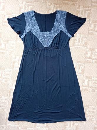 Viskózová nočná košeľa m/l, l