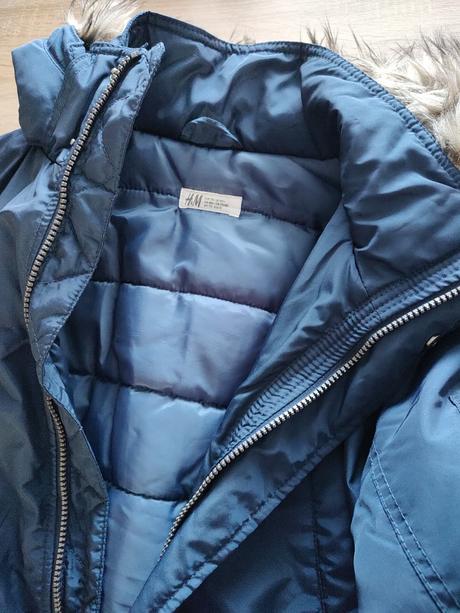 Chlapčenská zimná bunda veľ. 170, h&m,170