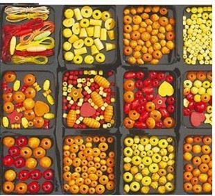 Simba 3422 - eichhorn korálky červené, 