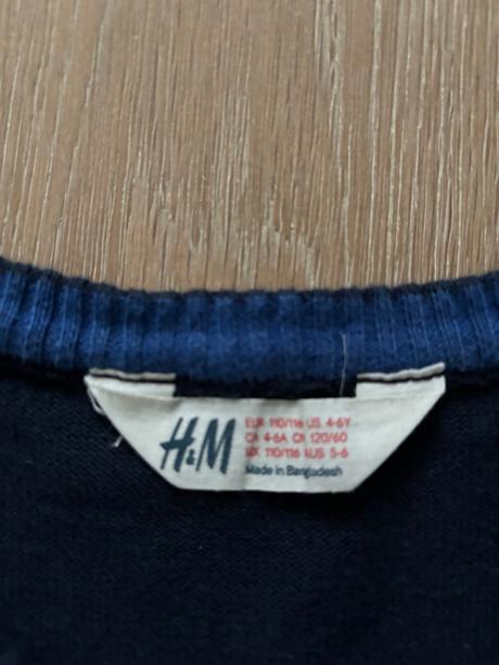 Pulover / sveter h&m, veľ. 110/116, h&m,110