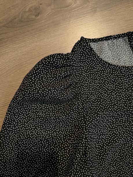 Bodkovaná tunika vhodná ako tehotenská, h&m,s