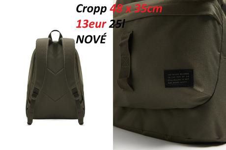 Ruksak cropp, nákupná džínsová taška hm, cropp