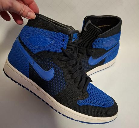 Air jordan 1 retro hi flyknit bg, air jordan,42