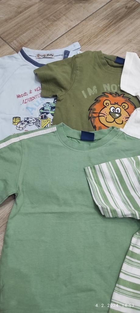 Balík tričiek, 86–98