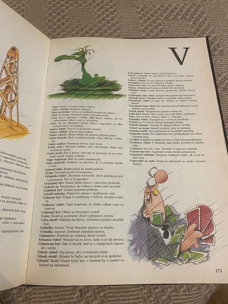 Krásny zberateľský obrazový snár na výklad snov, 