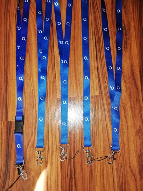 Šnúrky na krk, na kľúče, 
