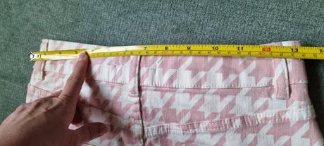 Riflova sukňa, bershka,34