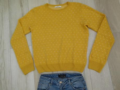 Pulovrík žltý m,, m